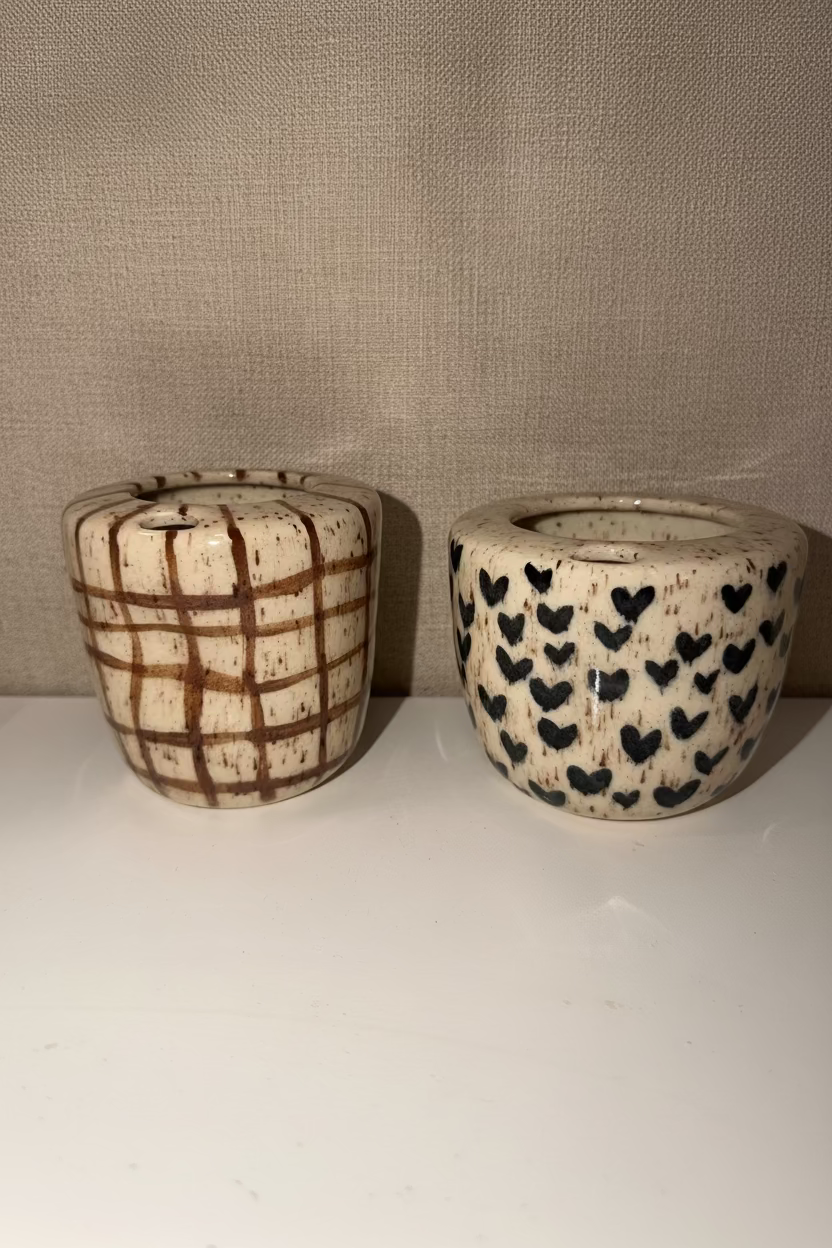 Small Travel Tumbler - Patterned