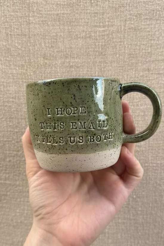 Custom Lettering Mug