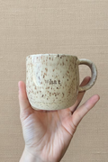 Custom Lettering Mug