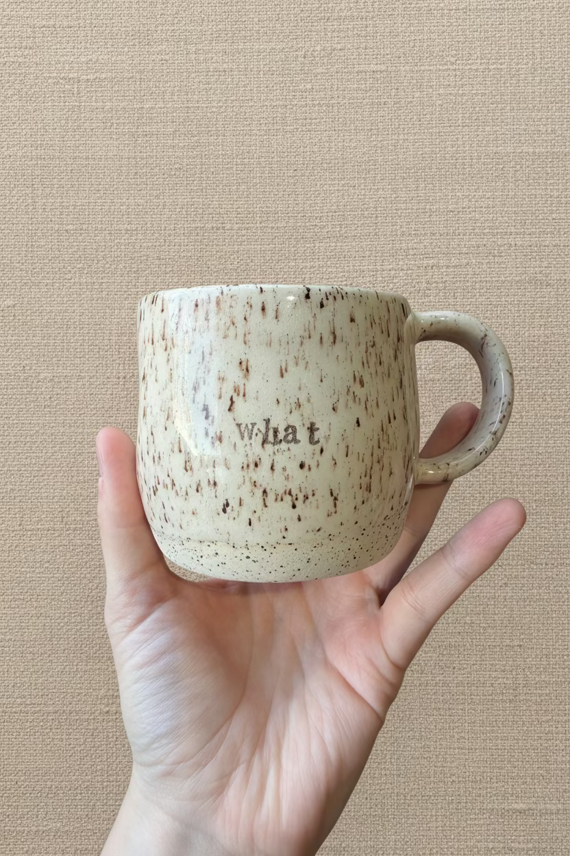 Custom Lettering Mug