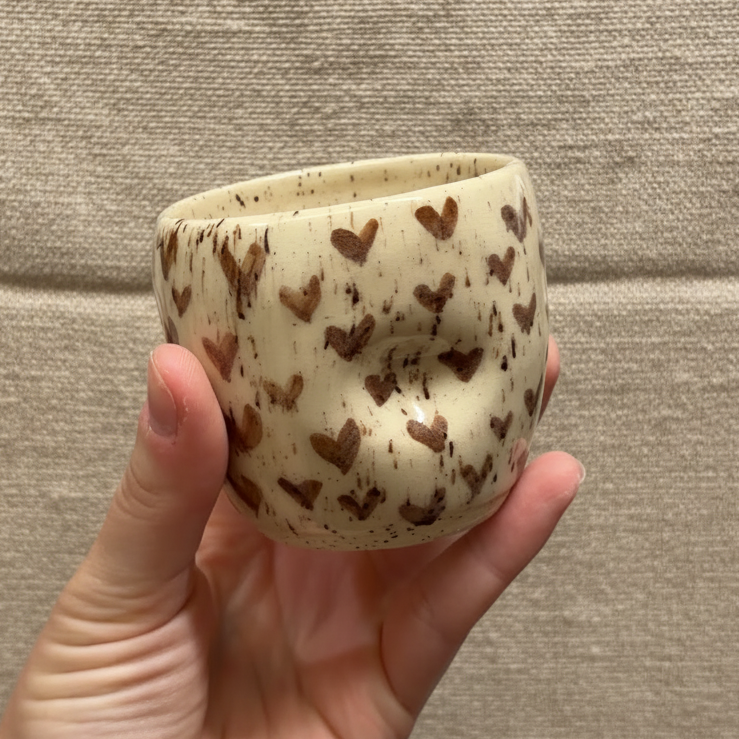 Small Thumb Print Cup