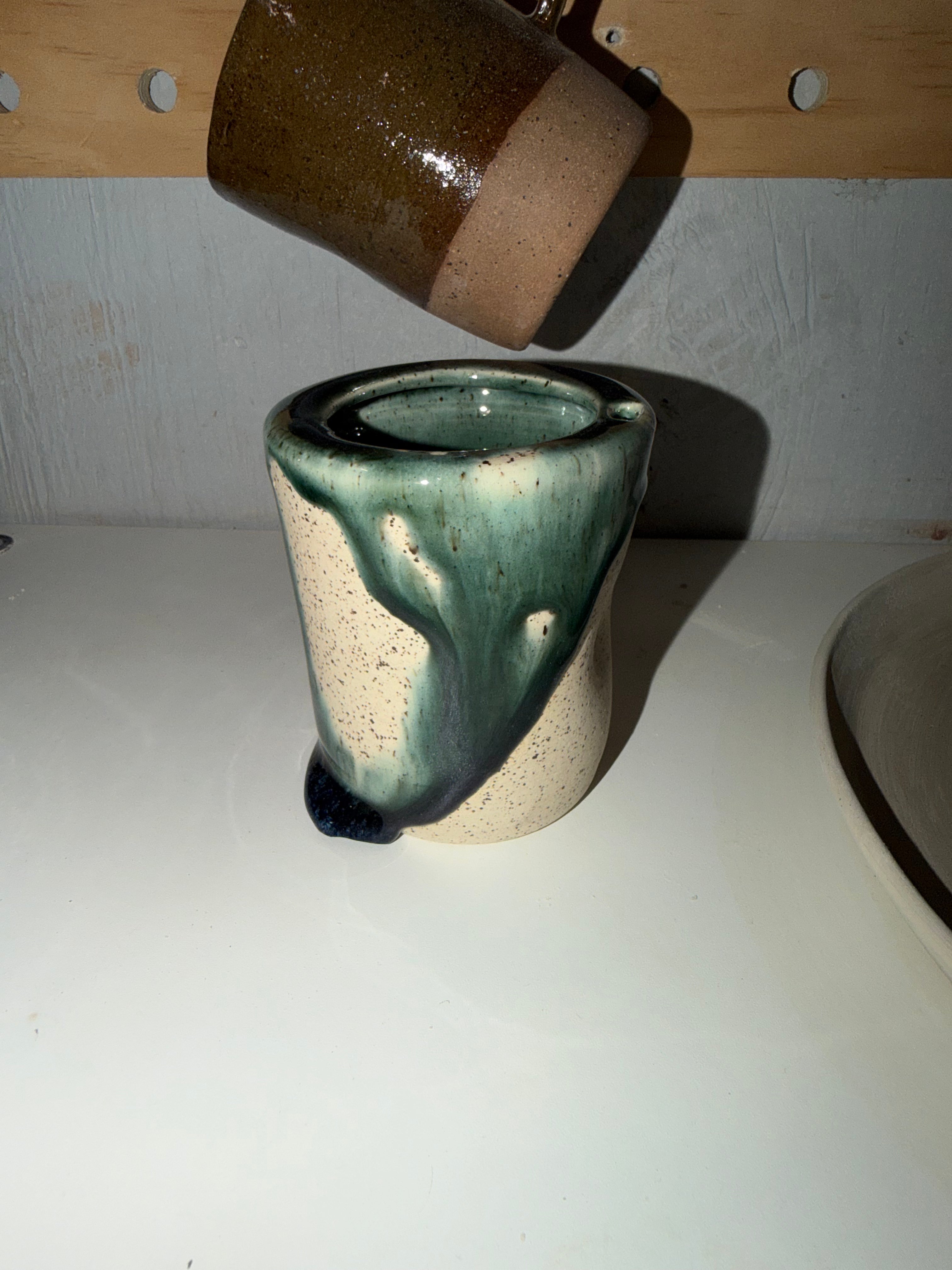 Travel Tumbler - Drippy Glaze